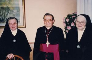 Sr. Basilide, Mons. Menegazzo, Sr. Lucia